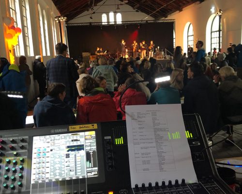 Jazz Band auf der Bühne