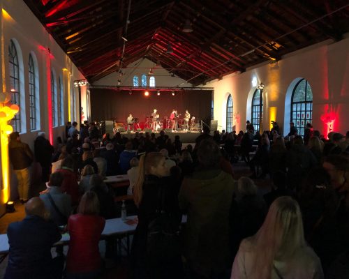 Jazz Band auf der Bühne
